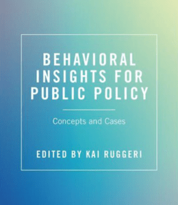 Behavioral Insights for Public Policy