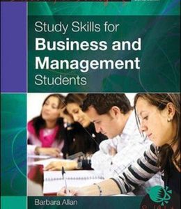 Study Skills for Business Management Students