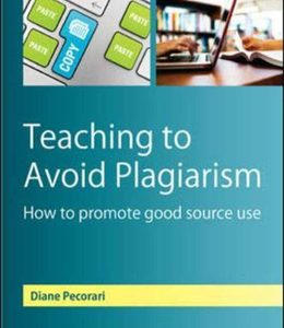 Teaching to Avoid Plagiarism