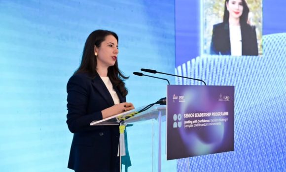 ot në ceremoninë përmbyllëse të trajnimit ekzekutiv 5-ditor për 83 drejtues pranë institucioneve publike qendrore