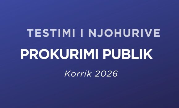 Testimi i Njohurive – Prokurimi Publik Korrik 2026